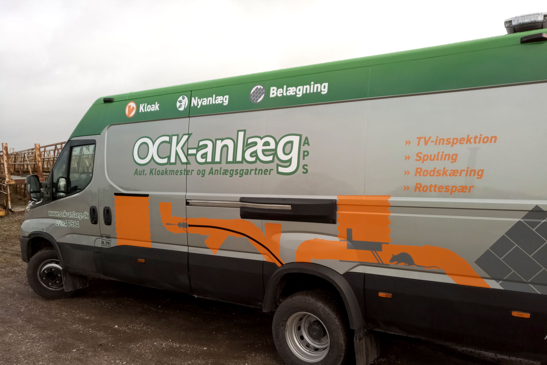Design og udvikling af hjemmeside